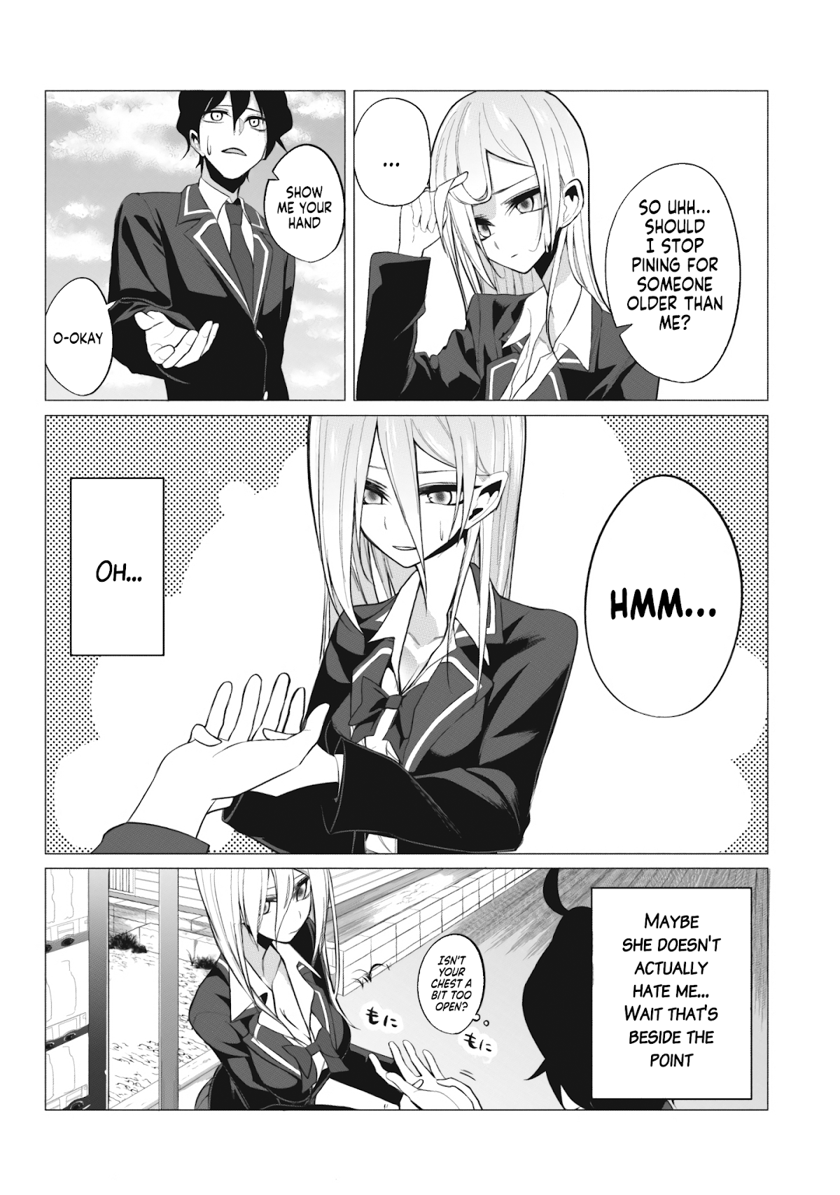 Mizuki-senpai no Koi Uranai chapter 1 page 7