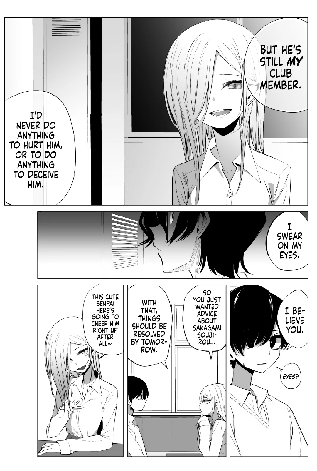 Mizuki-senpai no Koi Uranai chapter 11 page 11