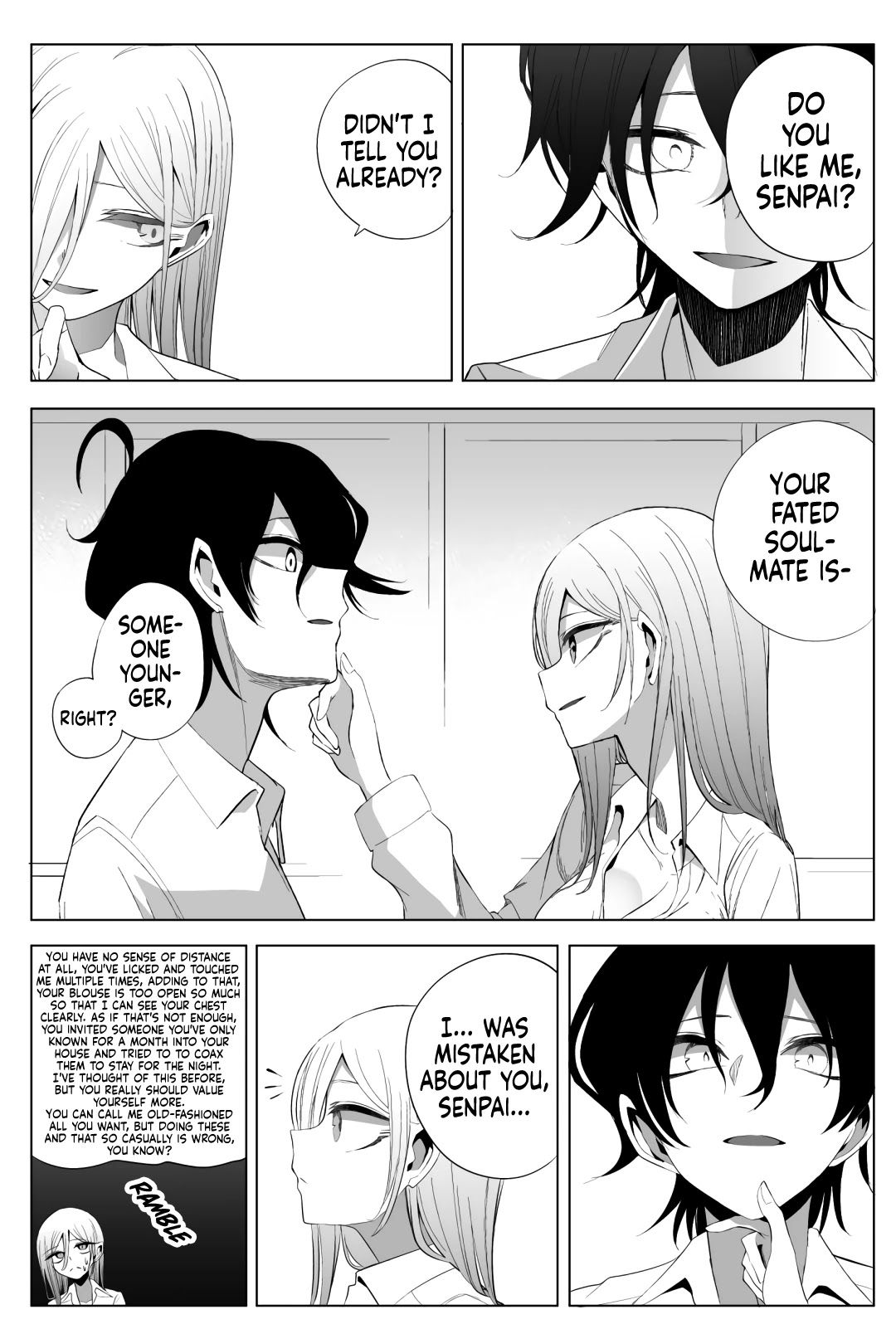 Mizuki-senpai no Koi Uranai chapter 11 page 14