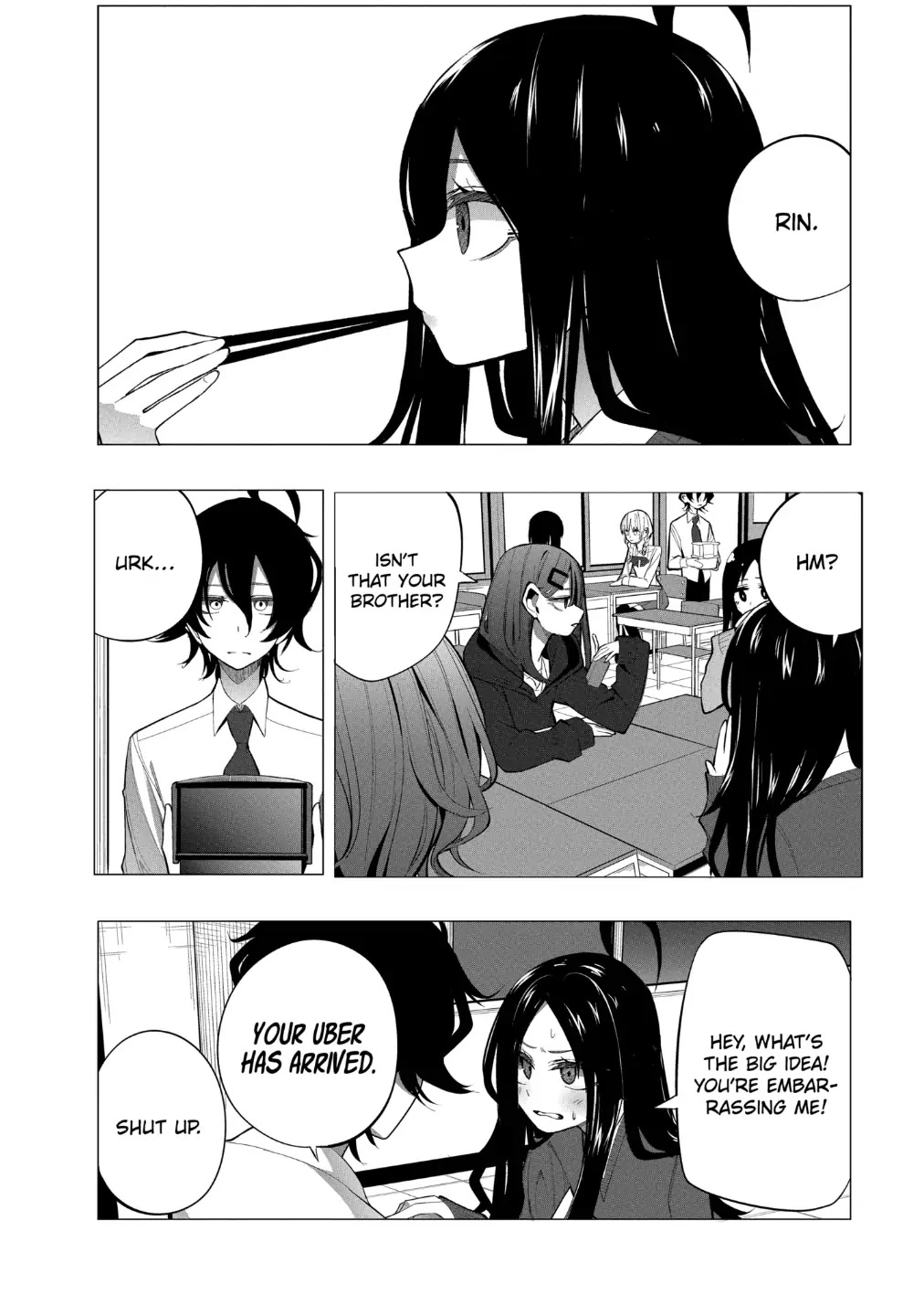 Mizuki-senpai no Koi Uranai chapter 19 page 2