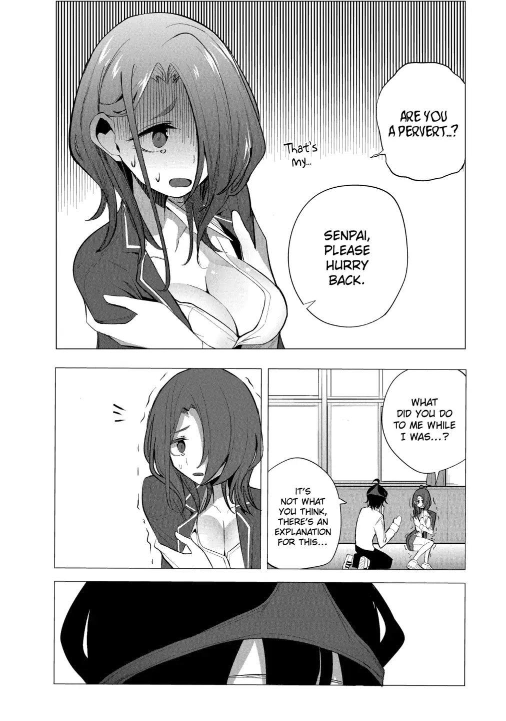 Mizuki-senpai no Koi Uranai chapter 20 page 8