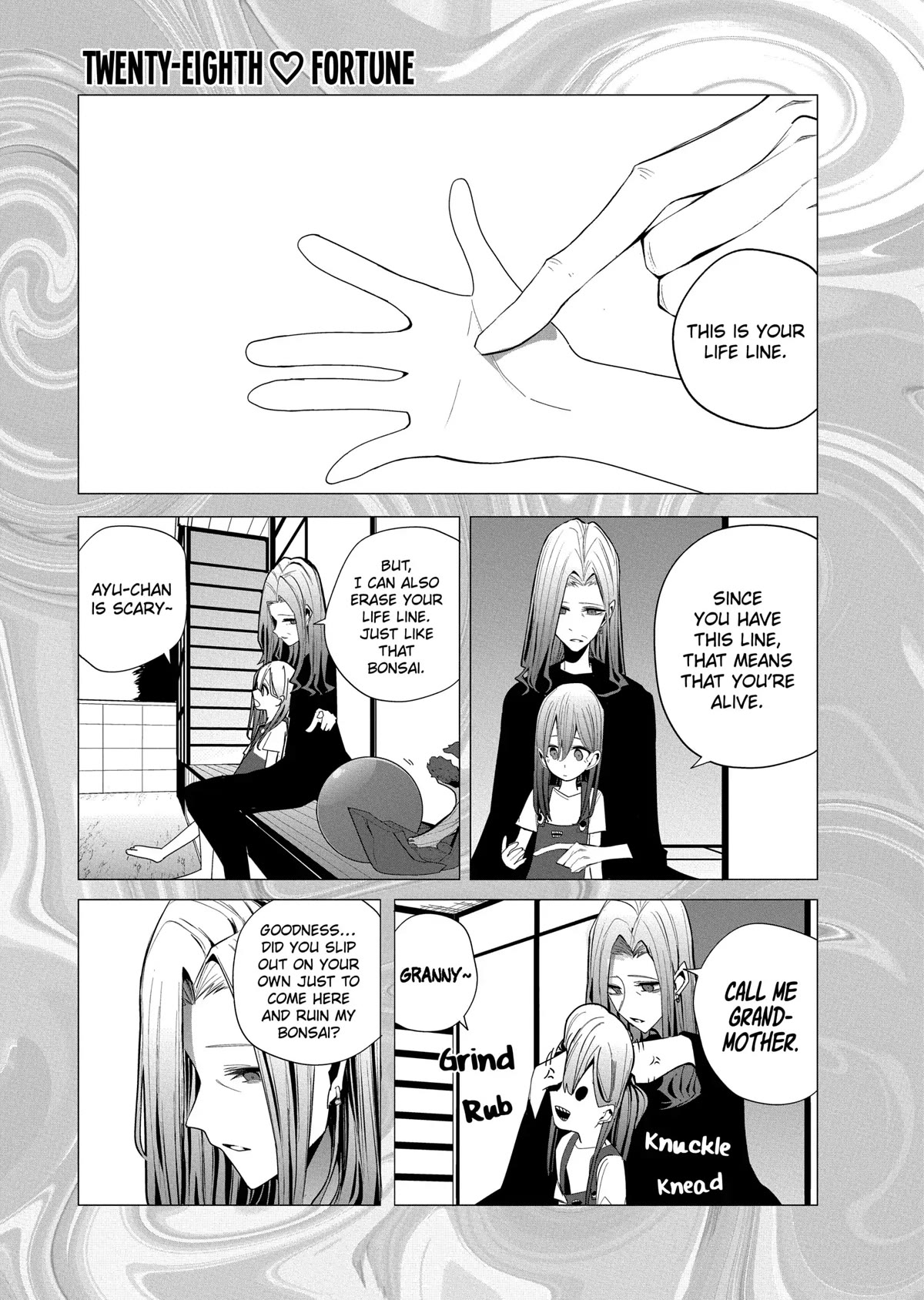 Mizuki-senpai no Koi Uranai chapter 28 page 1