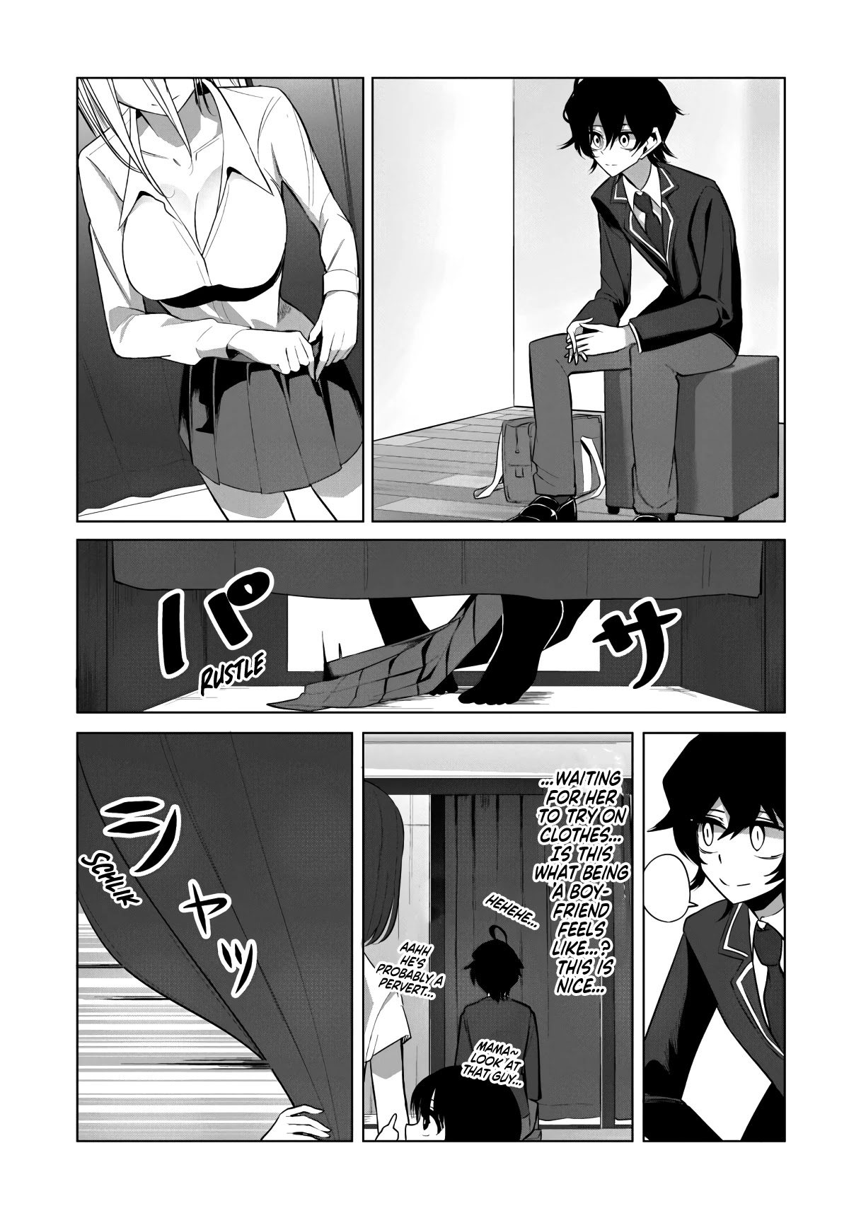 Mizuki-senpai no Koi Uranai chapter 8 page 3