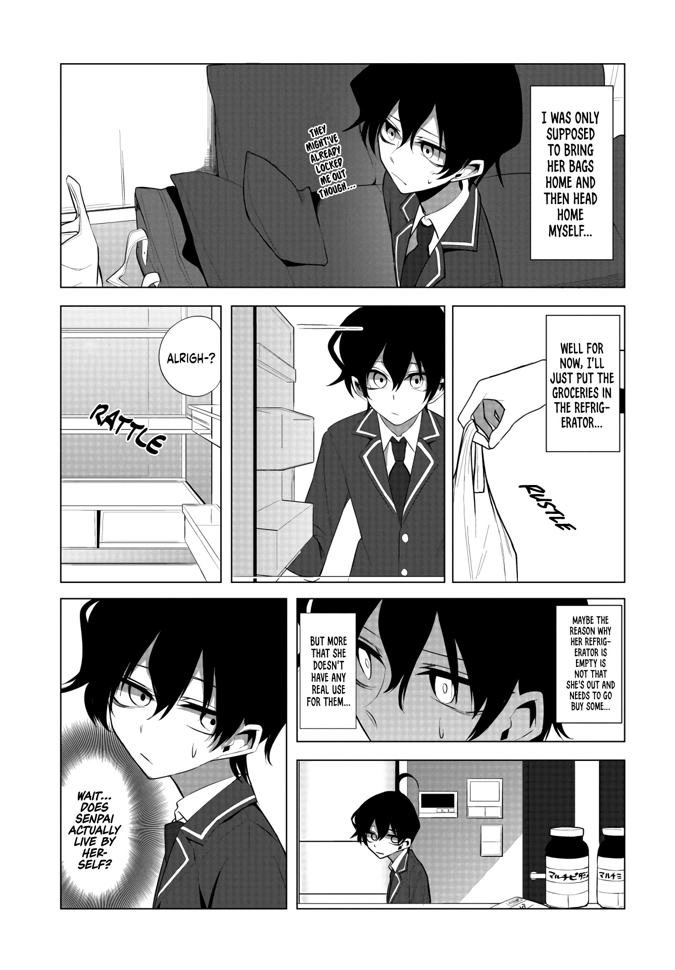 Mizuki-senpai no Koi Uranai chapter 9 page 3