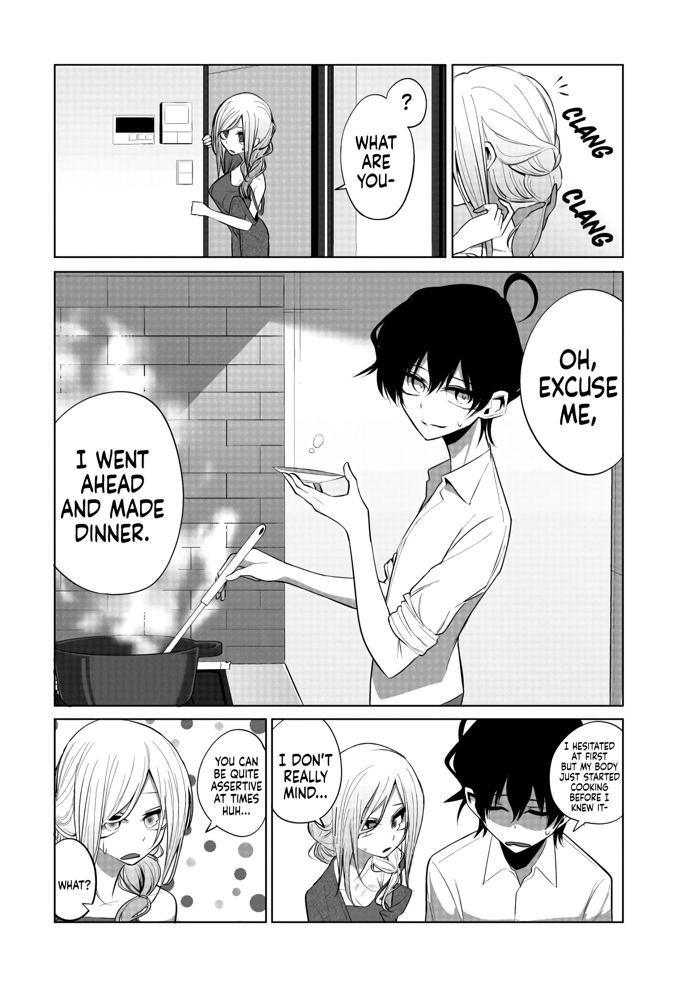 Mizuki-senpai no Koi Uranai chapter 9 page 8