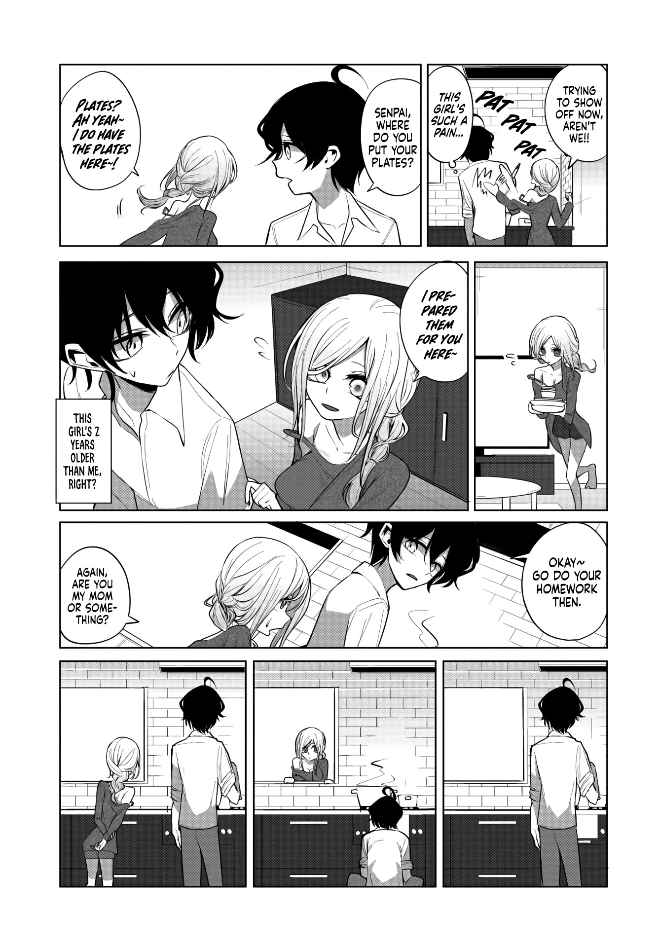 Mizuki-senpai no Koi Uranai chapter 9 page 9