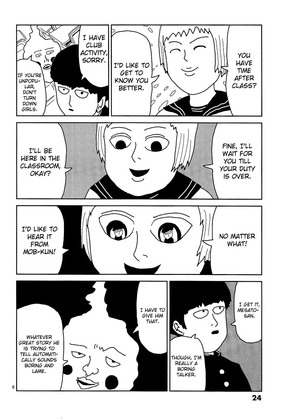 Mob Psycho 100 chapter 11 page 6