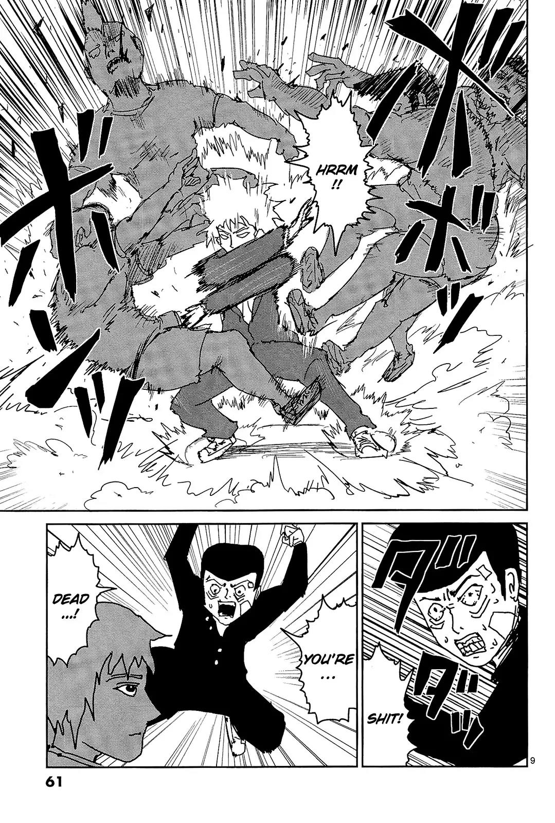 Mob Psycho 100 chapter 13 page 9