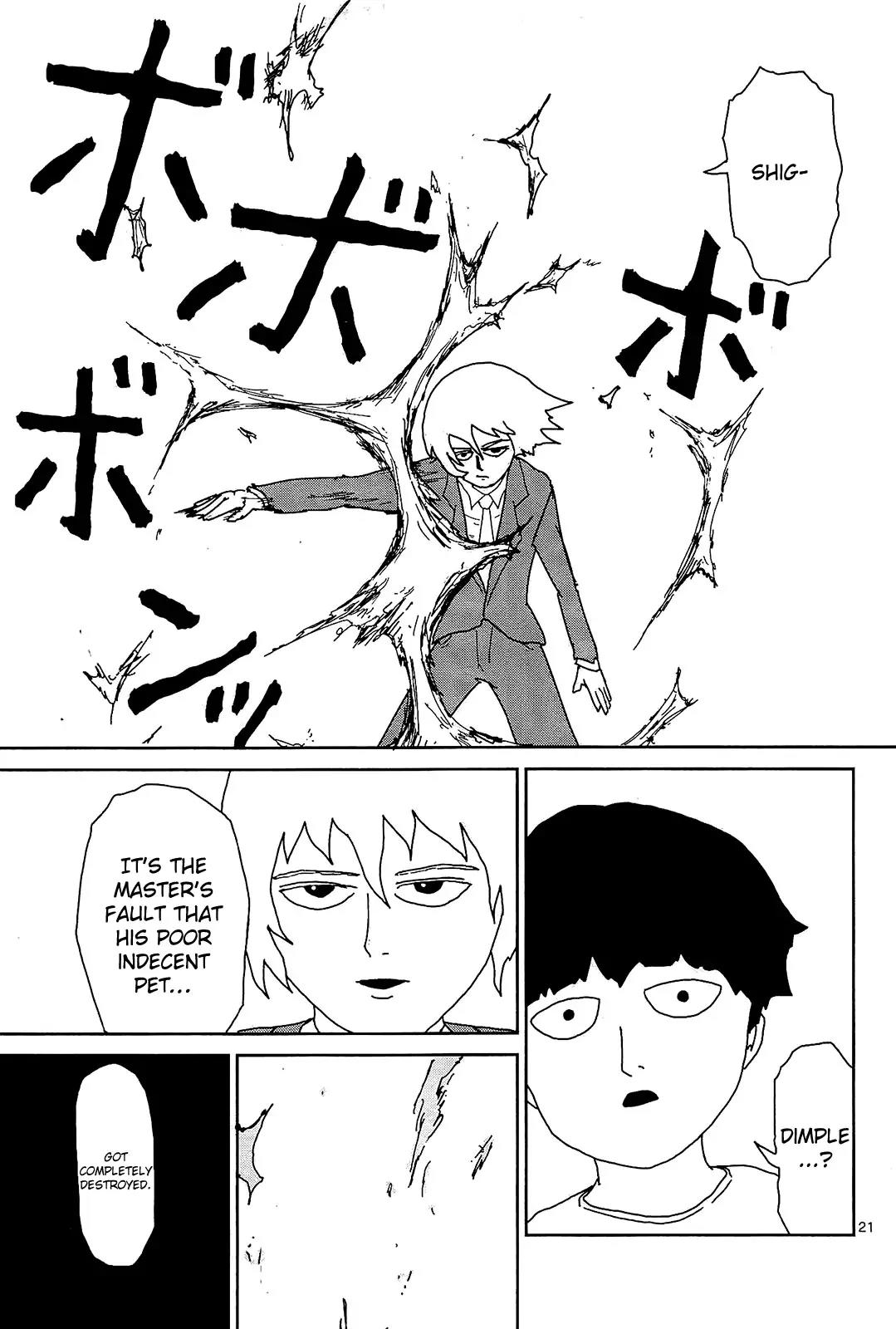 Mob Psycho 100 chapter 14 page 21