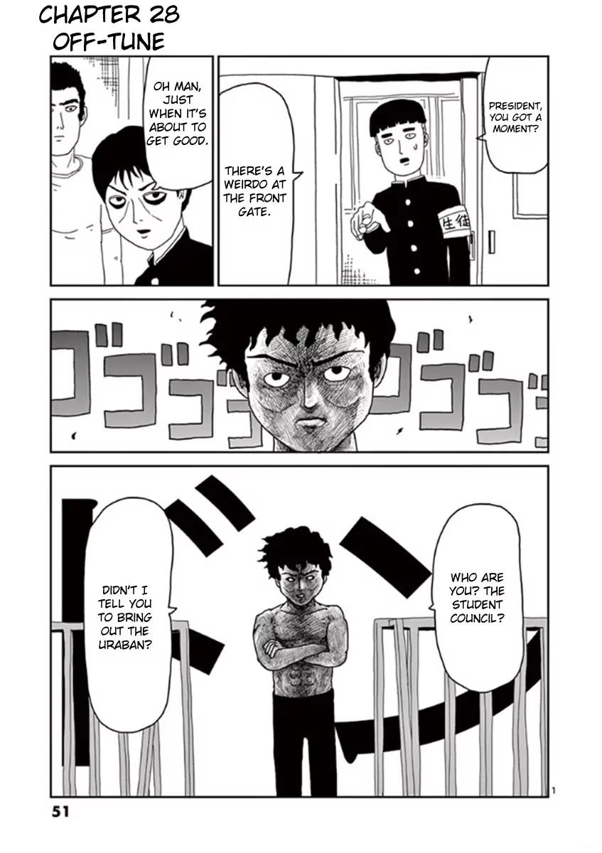 Mob Psycho 100 chapter 28 page 1