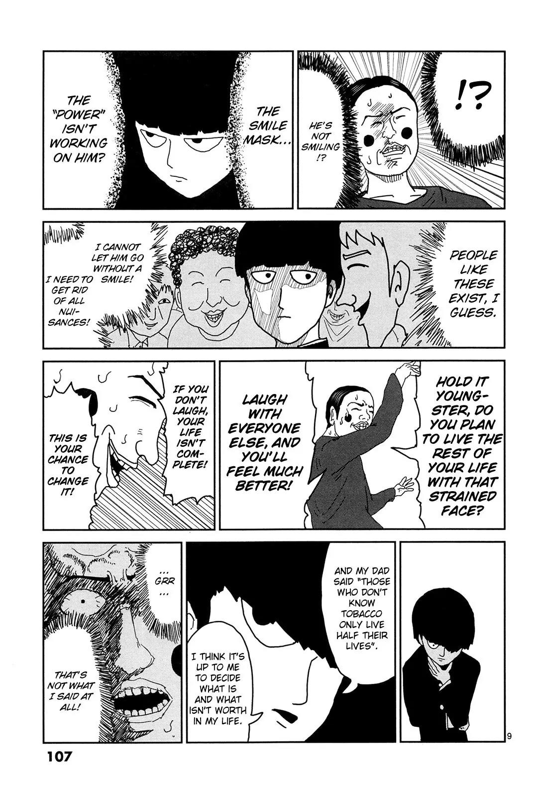 Mob Psycho 100 chapter 7 page 9