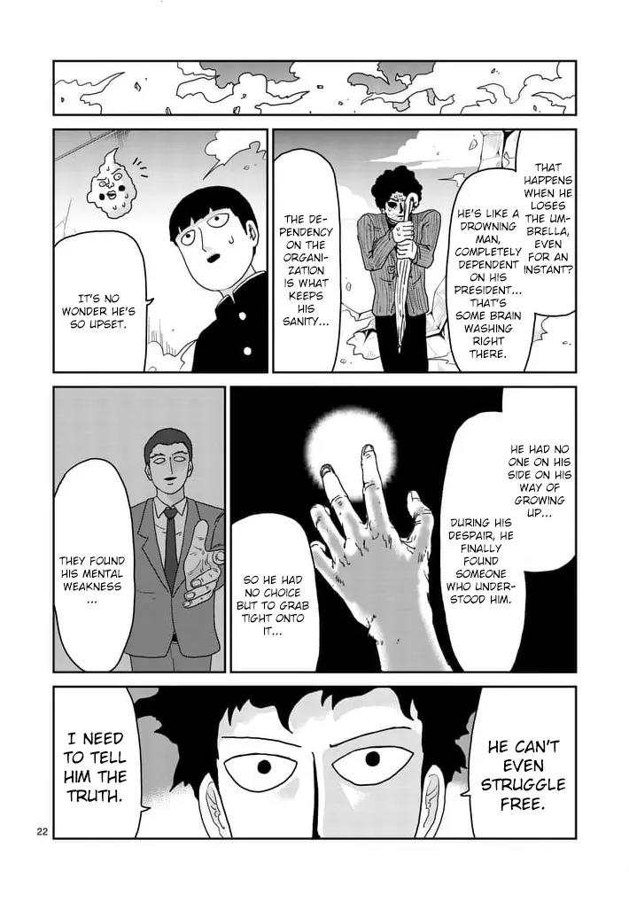 Mob Psycho 100 chapter 89.1 page 22