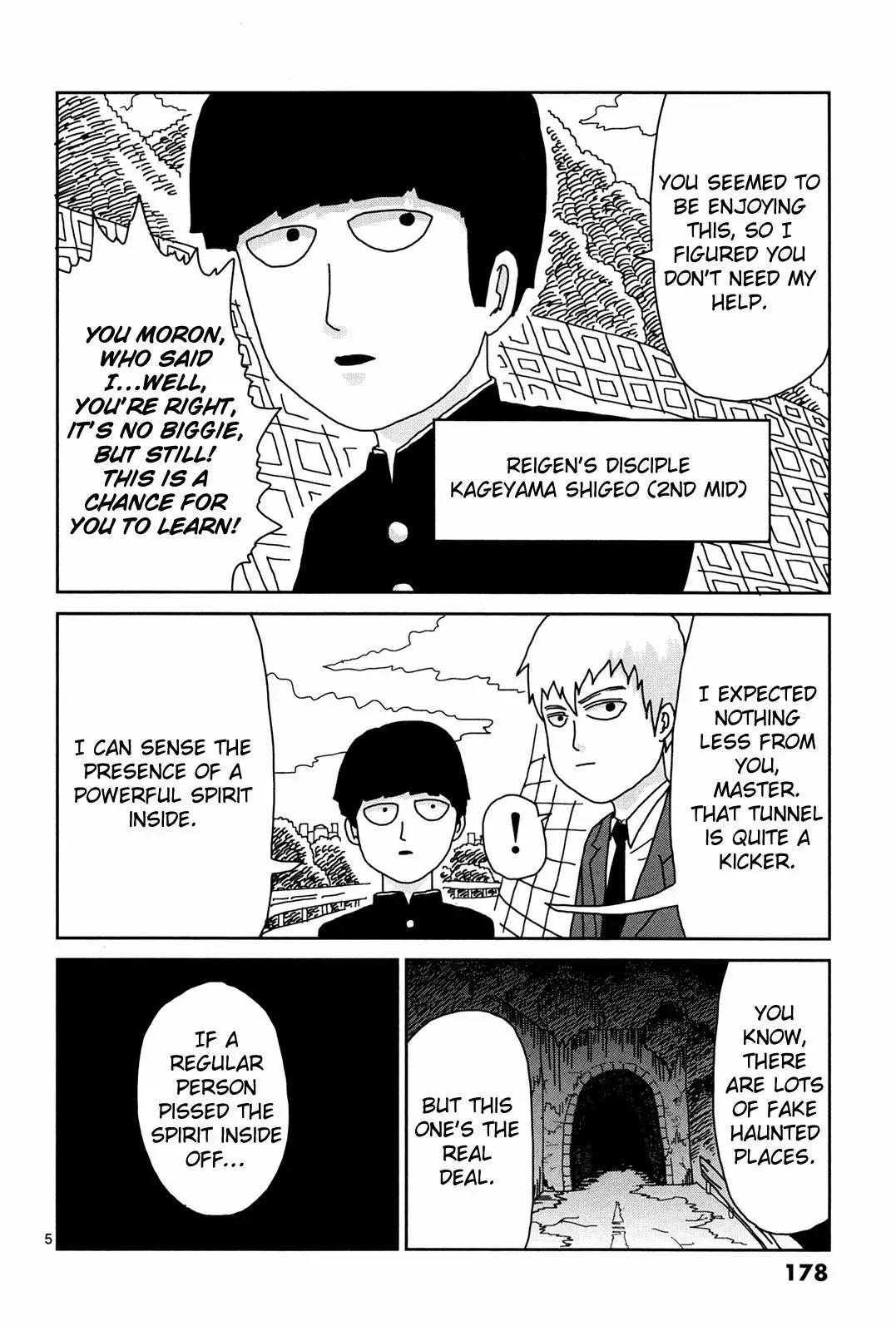 Mob Psycho 100 chapter 9.5 page 5