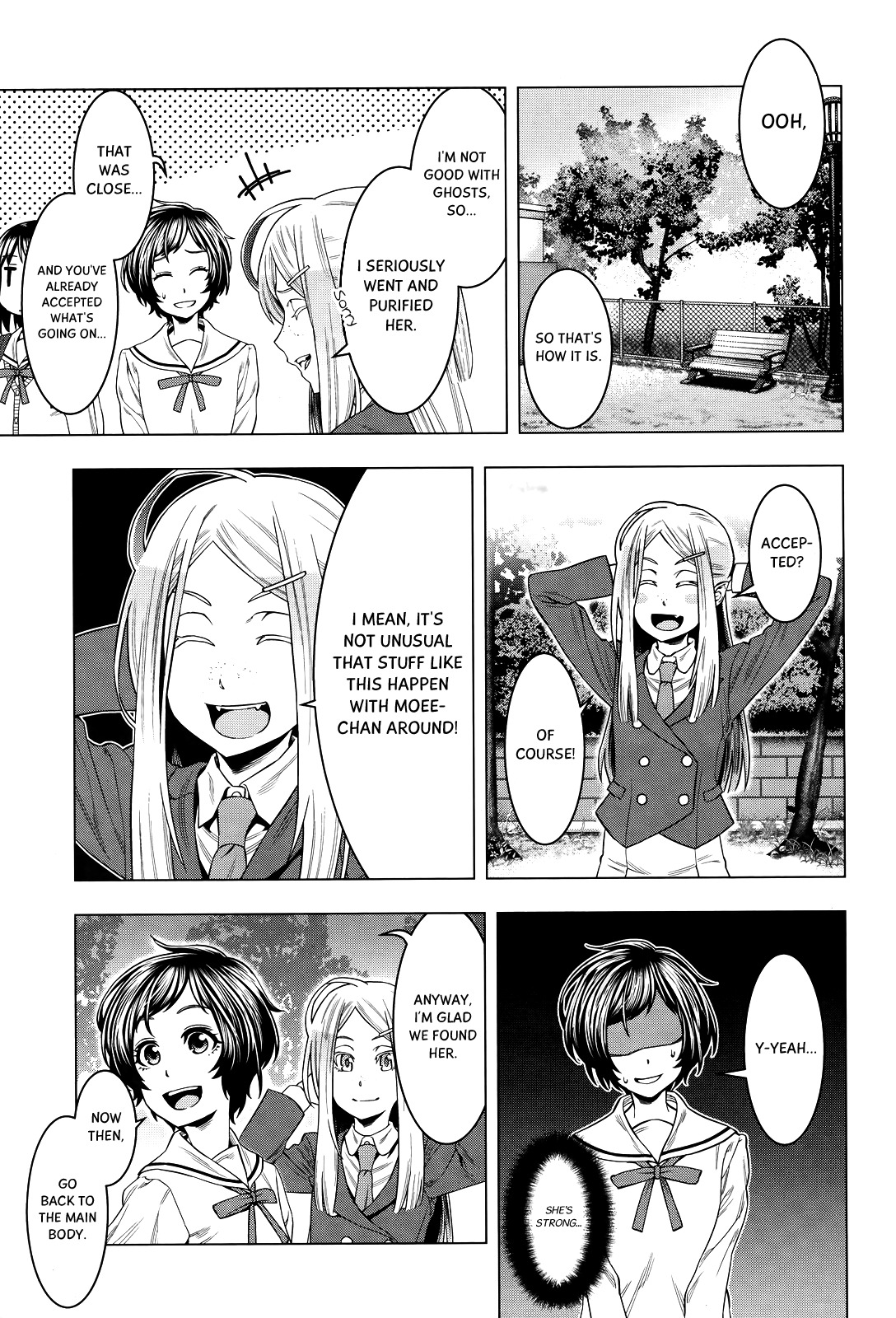 Moee-chan wa Ki ni Shinai chapter 4 page 8