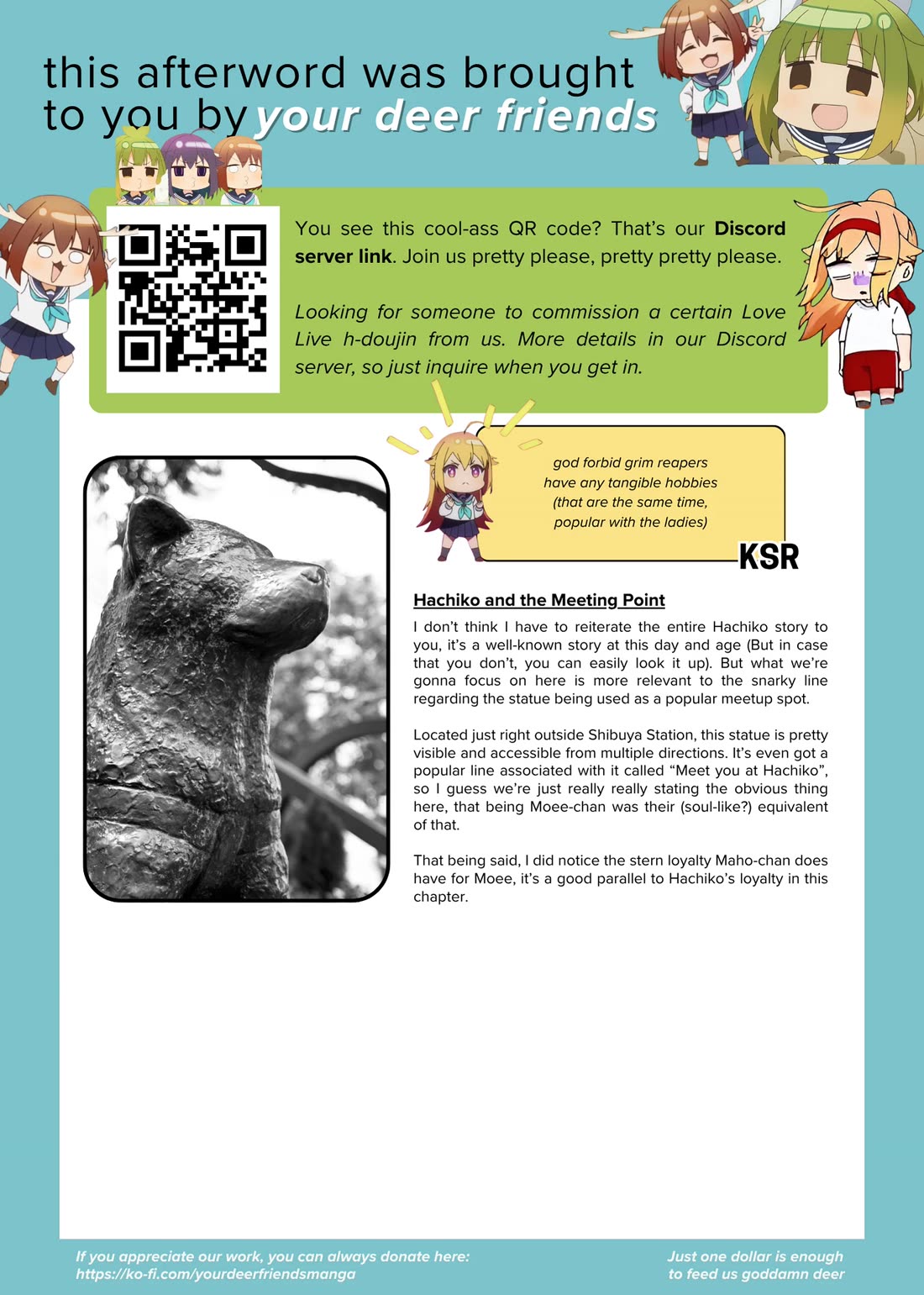 Moee-chan wa Ki ni Shinai chapter 9 page 18