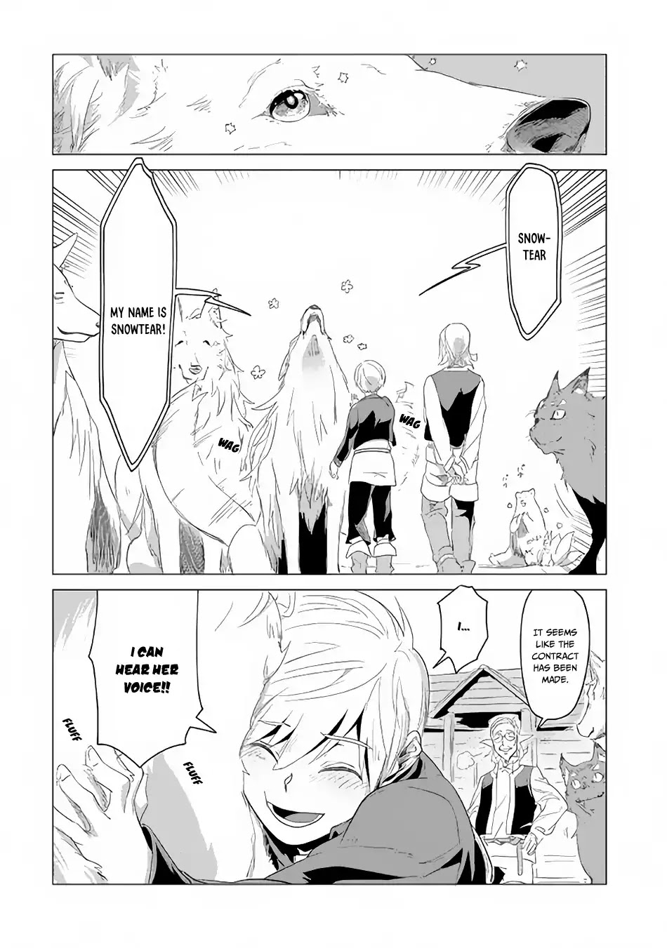 Mofumofu to Isekai Slow Life o Mezashimasu! chapter 2 page 32