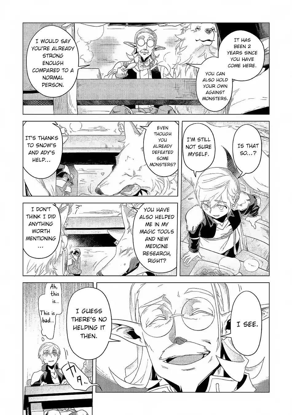 I Aim For a Relaxed Life in Another World with the Fluffies chapter 3 page 34