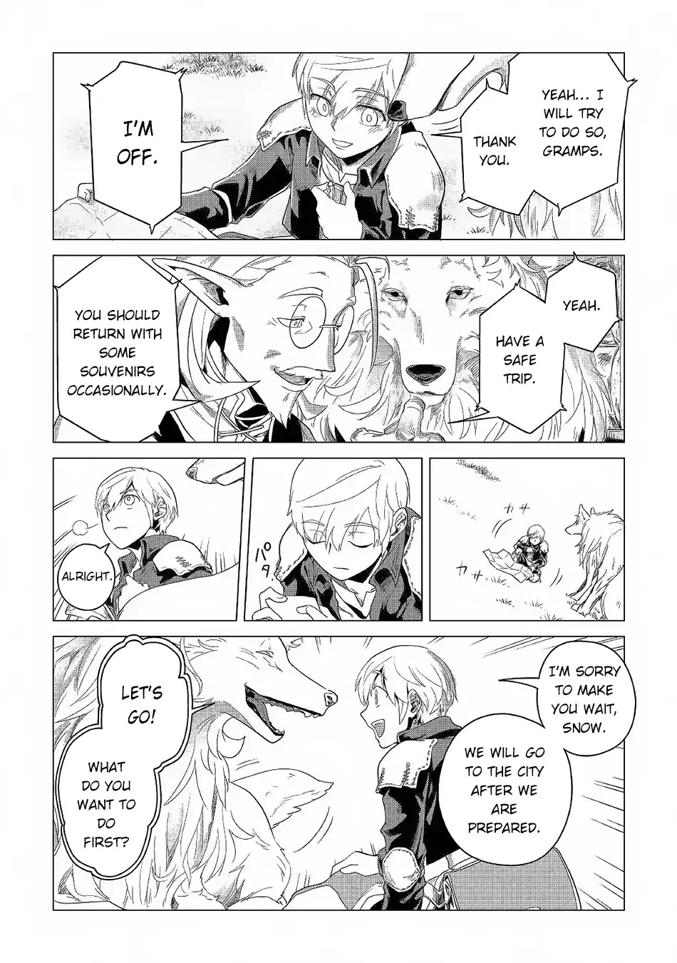 I Aim For a Relaxed Life in Another World with the Fluffies chapter 3 page 44