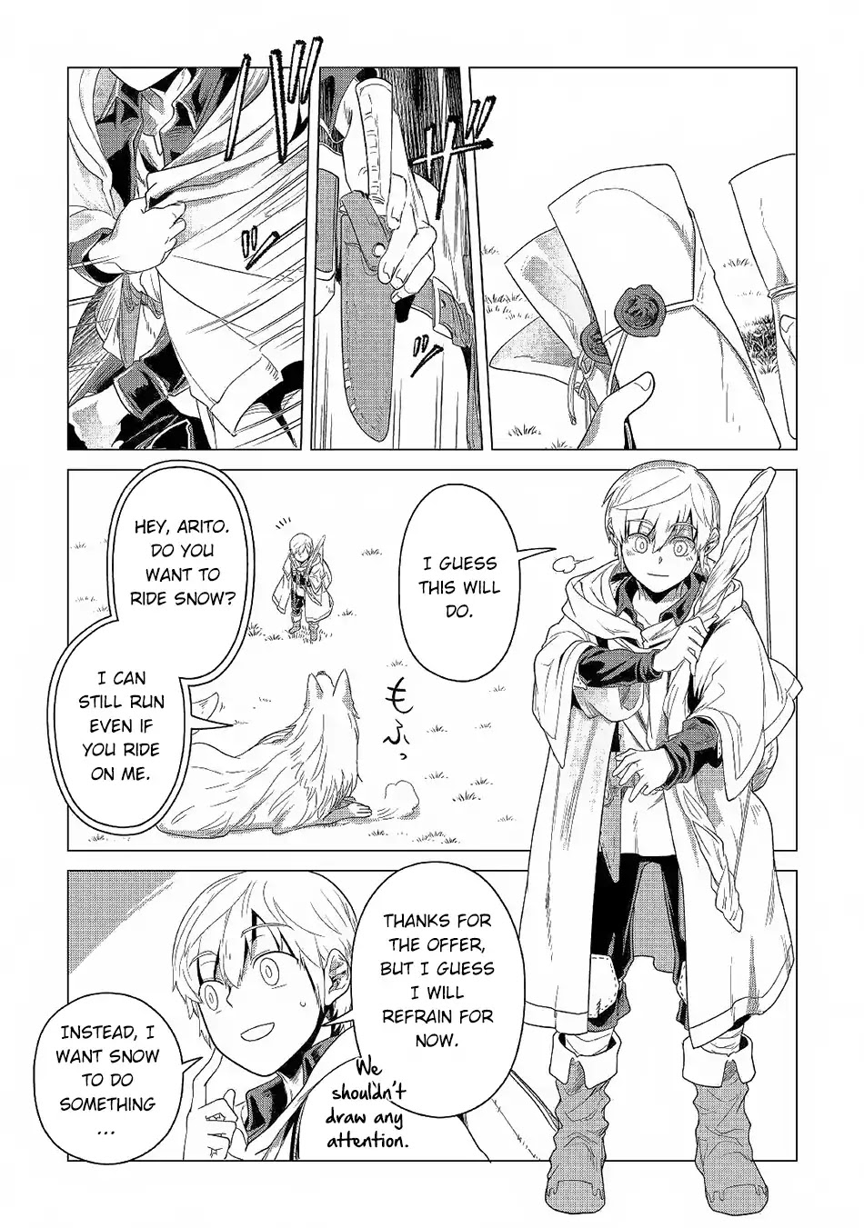 I Aim For a Relaxed Life in Another World with the Fluffies chapter 3 page 46