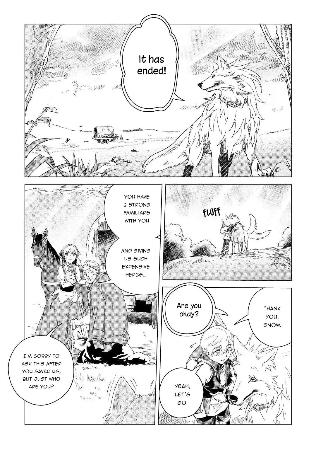 I Aim For a Relaxed Life in Another World with the Fluffies chapter 4 page 38