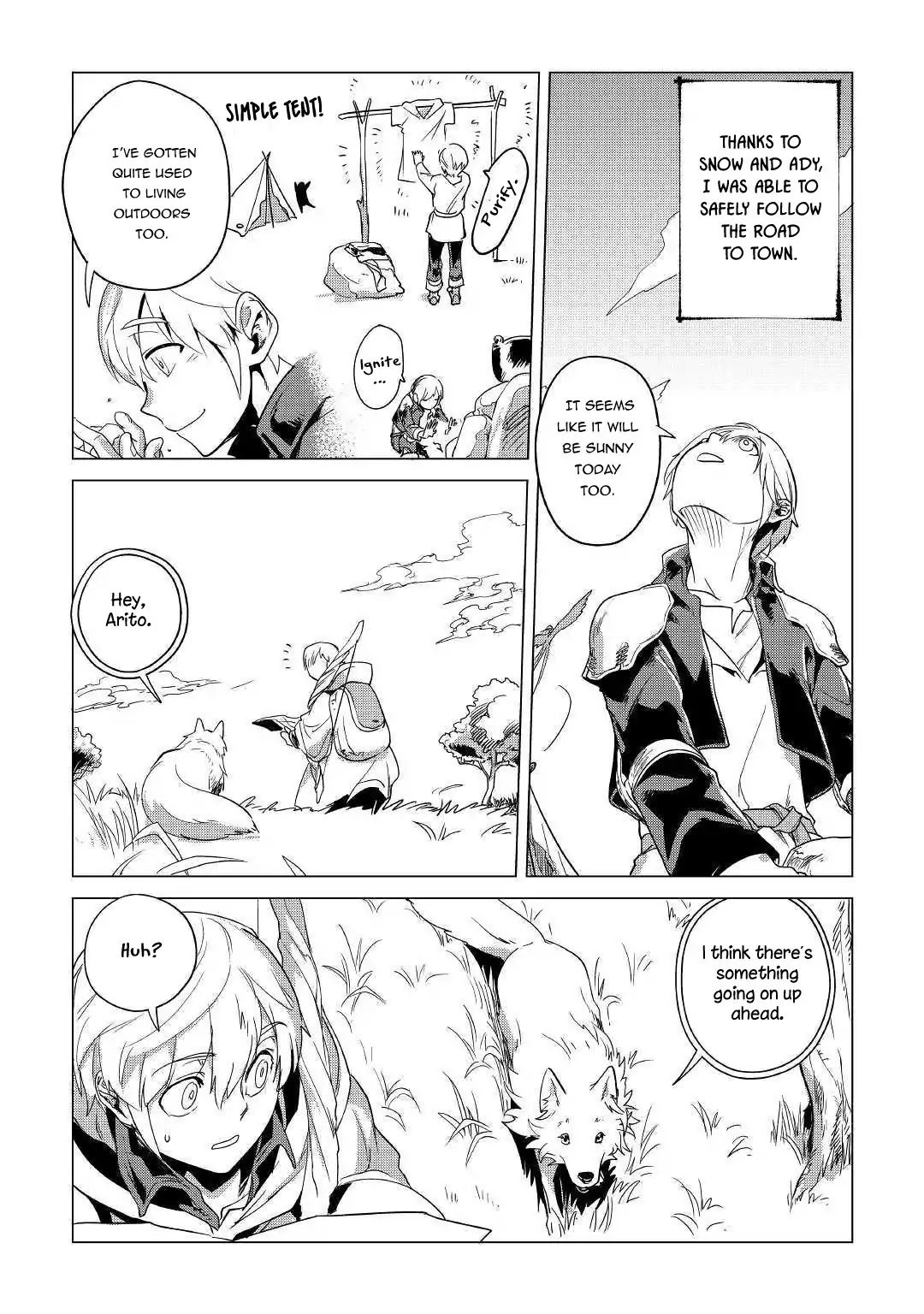 I Aim For a Relaxed Life in Another World with the Fluffies chapter 4 page 8