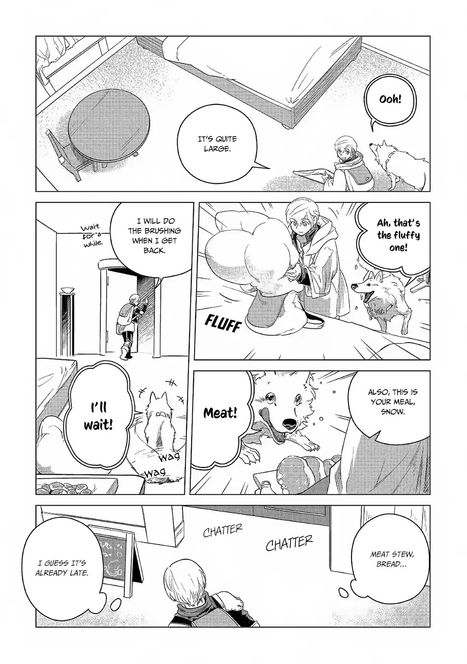 I Aim For a Relaxed Life in Another World with the Fluffies chapter 5 page 32