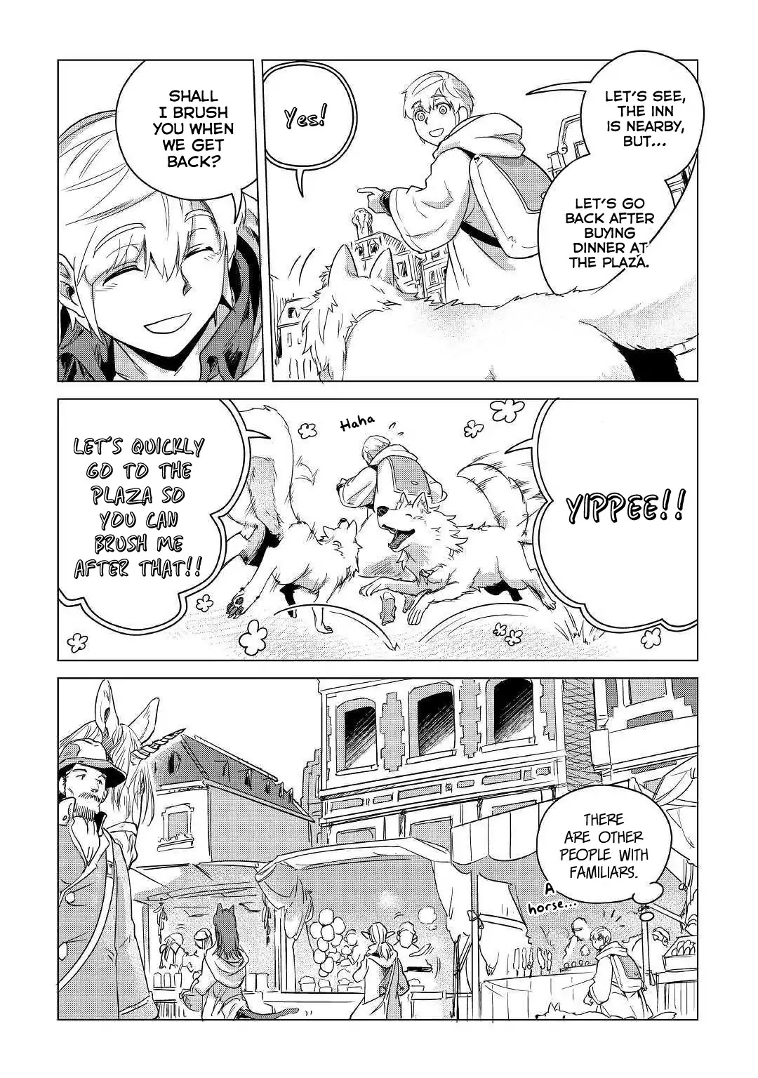 I Aim For a Relaxed Life in Another World with the Fluffies chapter 6 page 35