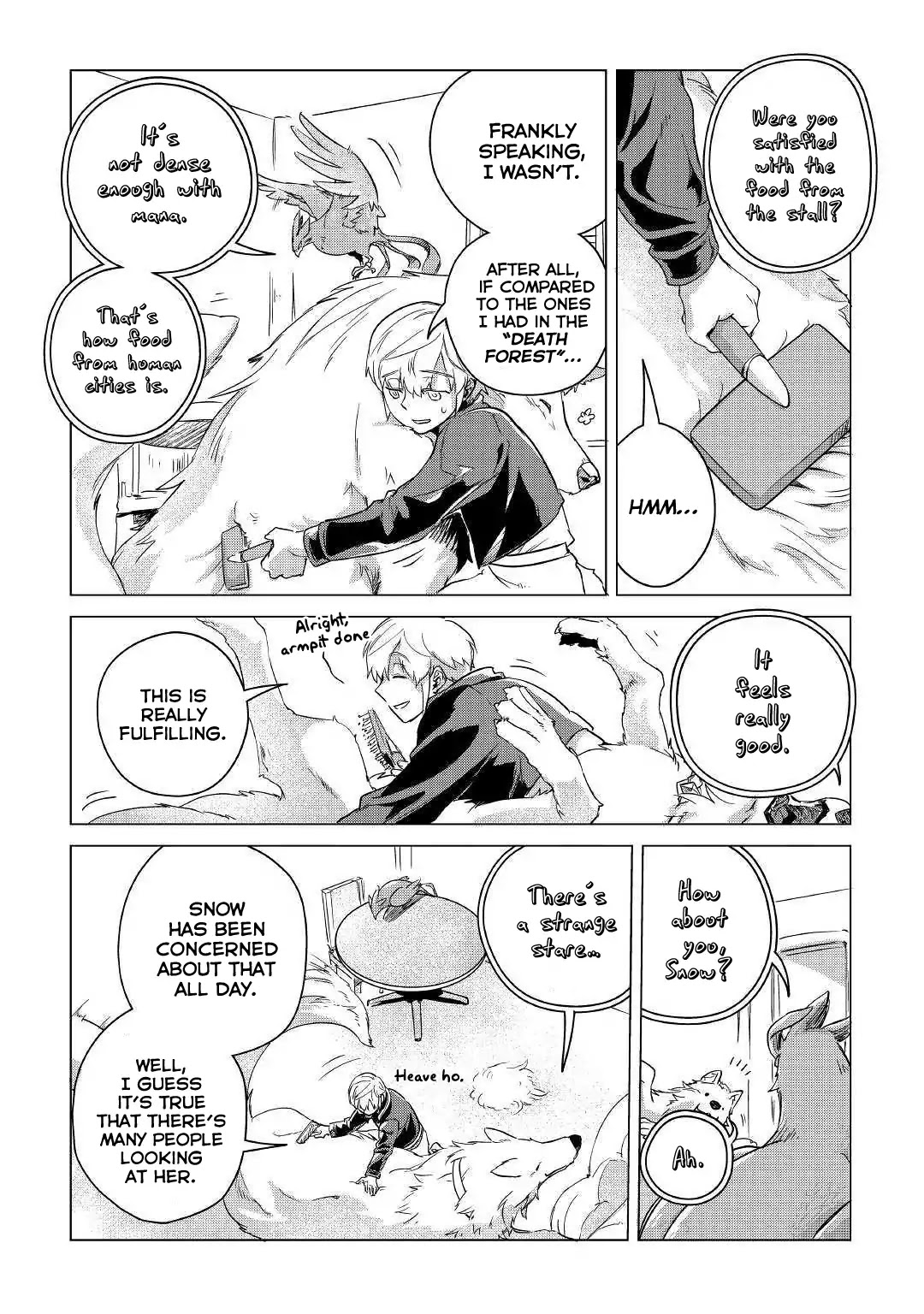 I Aim For a Relaxed Life in Another World with the Fluffies chapter 6 page 37