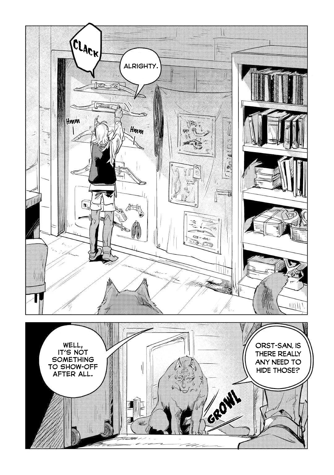 I Aim For a Relaxed Life in Another World with the Fluffies chapter 8 page 43