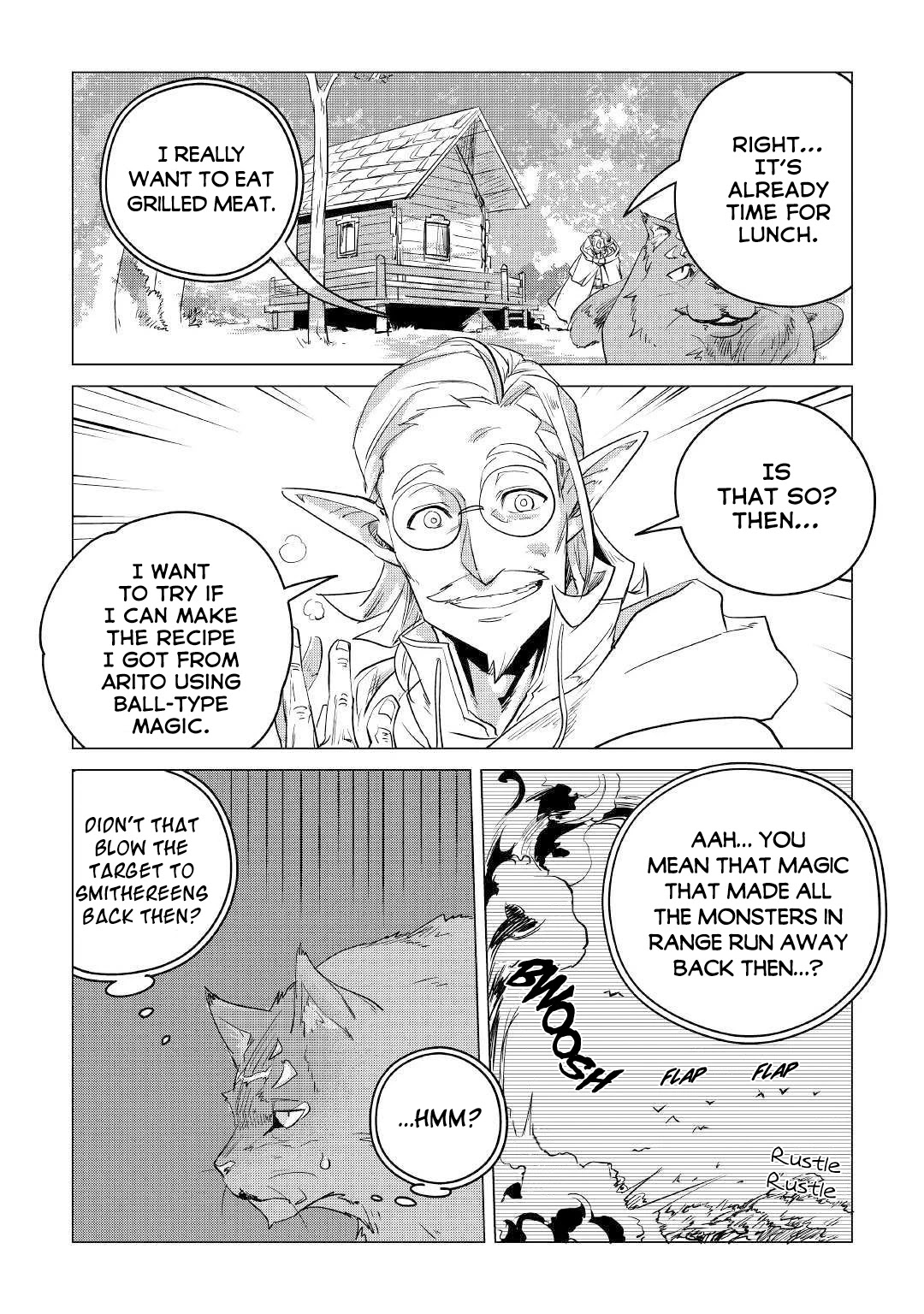 I Aim For a Relaxed Life in Another World with the Fluffies chapter 8 page 44