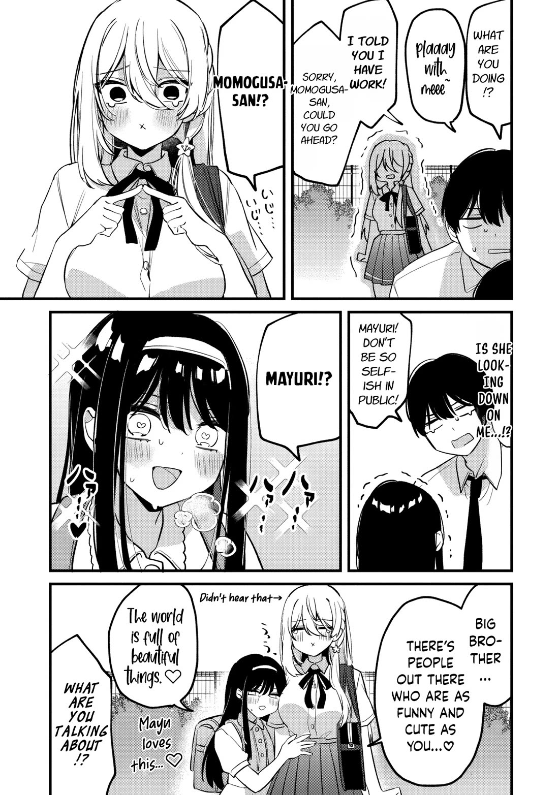 Momogusa-san ga Monogusa Sugiru!! chapter 18 page 10