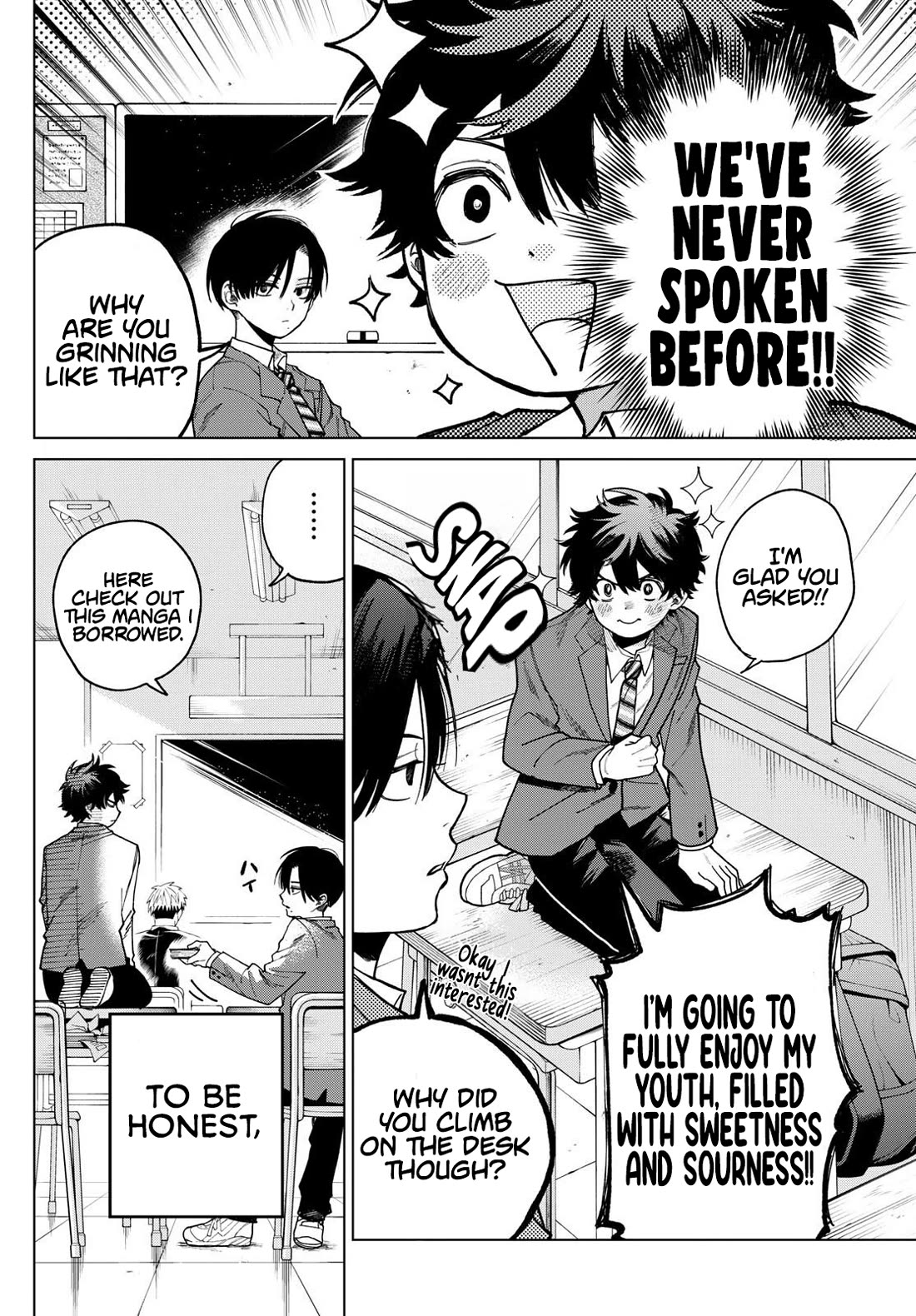 Momose Akira's First Love is a Failure. chapter 1 page 4