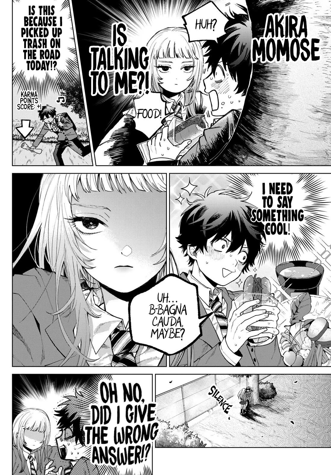 Momose Akira's First Love is a Failure. chapter 1 page 8