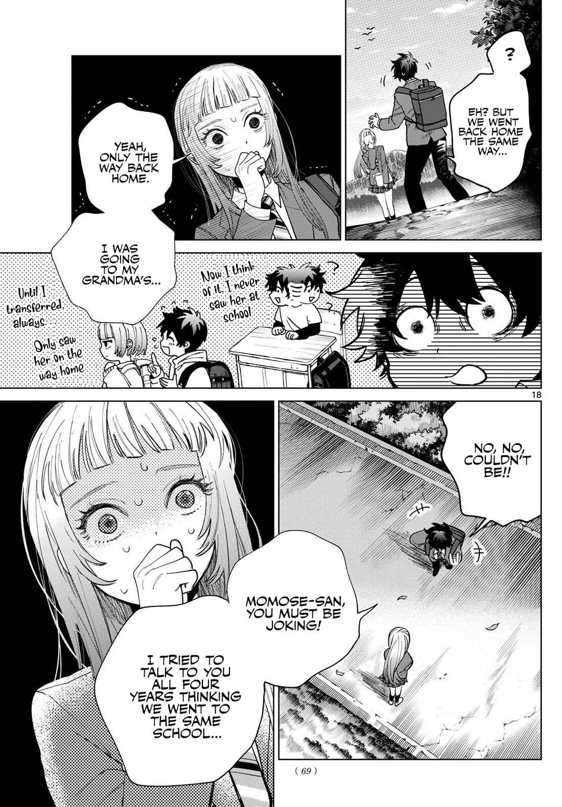 Momose Akira's First Love is a Failure. chapter 3 page 18