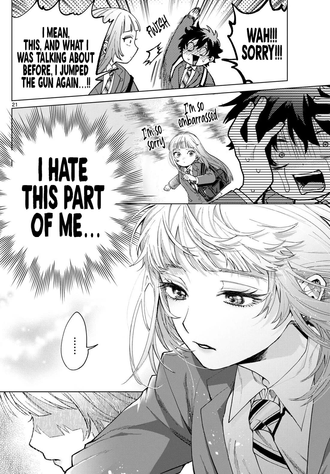 Momose Akira's First Love is a Failure. chapter 3 page 21