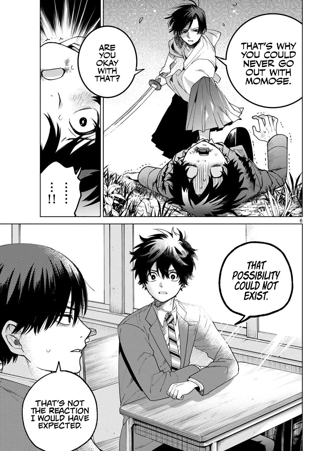 Momose Akira's First Love is a Failure. chapter 3 page 6