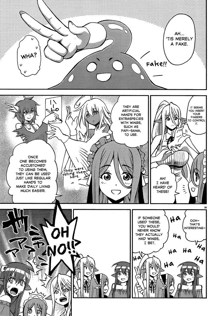 Monster Musume no Iru Nichijou chapter 50 page 35