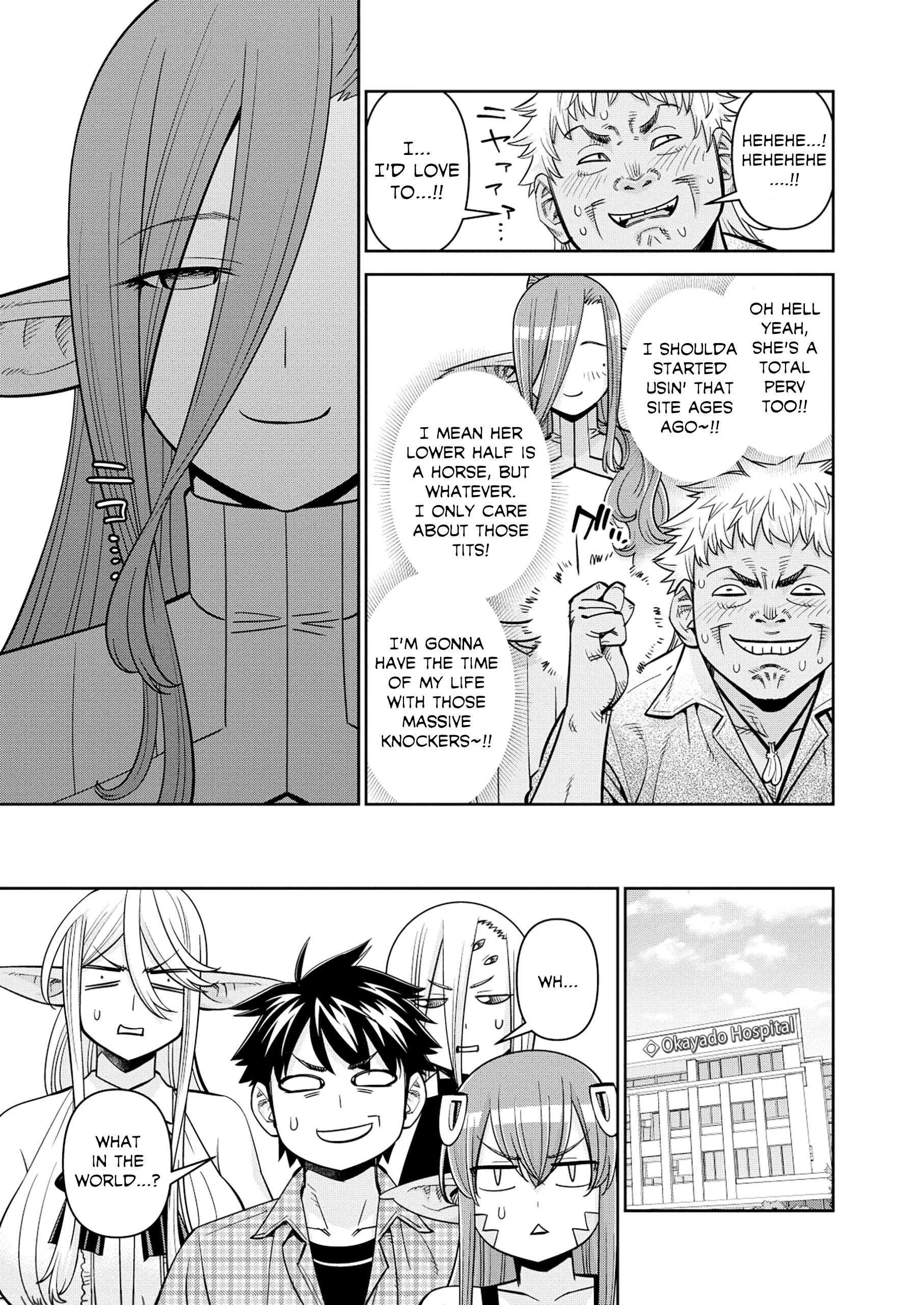 Monster Musume no Iru Nichijou chapter 86 page 14