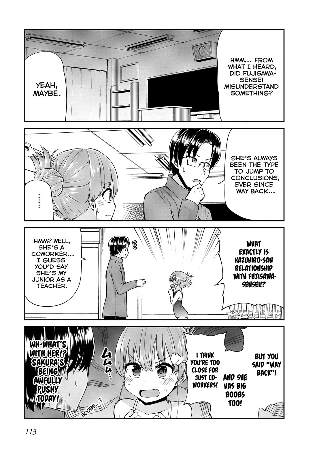 Mr. and Mrs. Osenai Couple Want To XXX. chapter 15 page 3