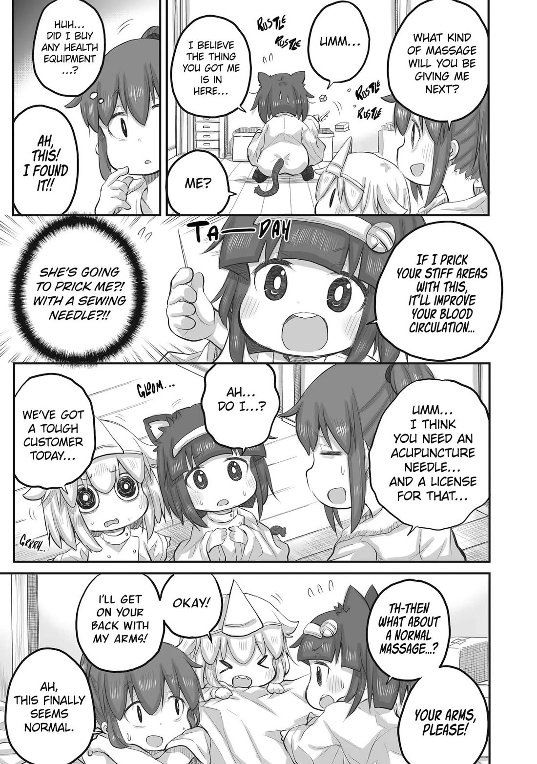 Ms. Corporate Slave Wants to be Healed by a Loli Spirit chapter 39 page 7