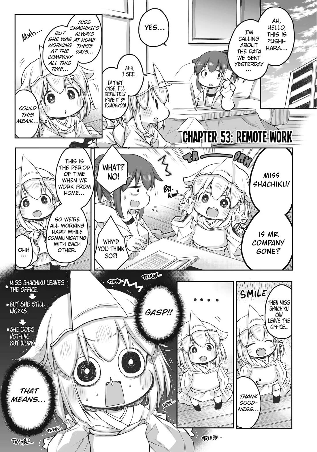 Ms. Corporate Slave Wants to be Healed by a Loli Spirit chapter 53 page 1