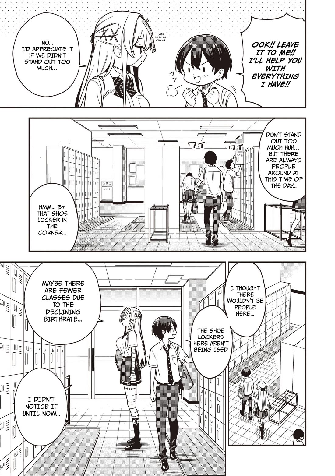 Ms. Undead's Clumsy Youth chapter 4 page 5