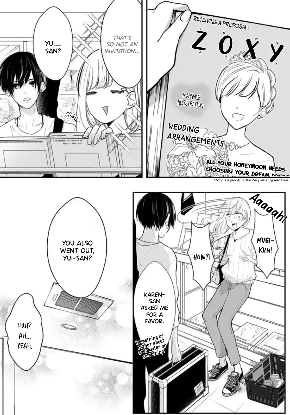 Mugi-kun ni koi wo shite wa ikenai chapter 4 page 8