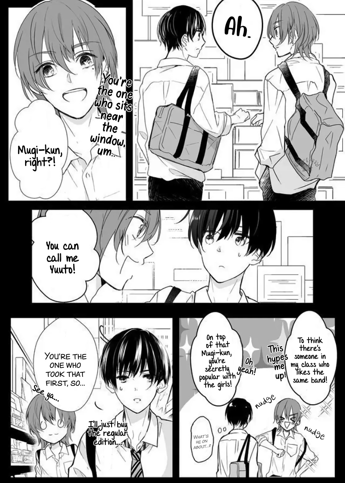 Mugi-kun ni koi wo shite wa ikenai chapter 9 page 7