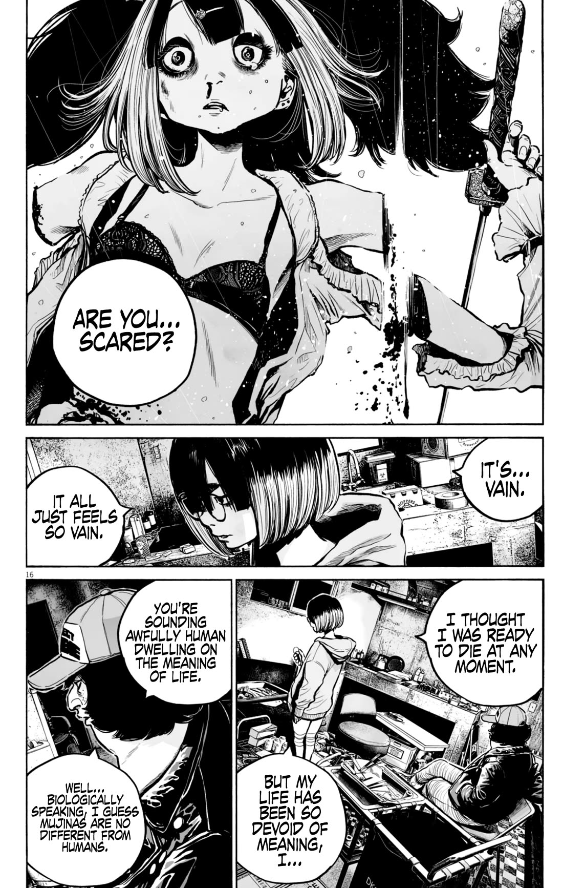 Mujina into the Deep chapter 12 page 17
