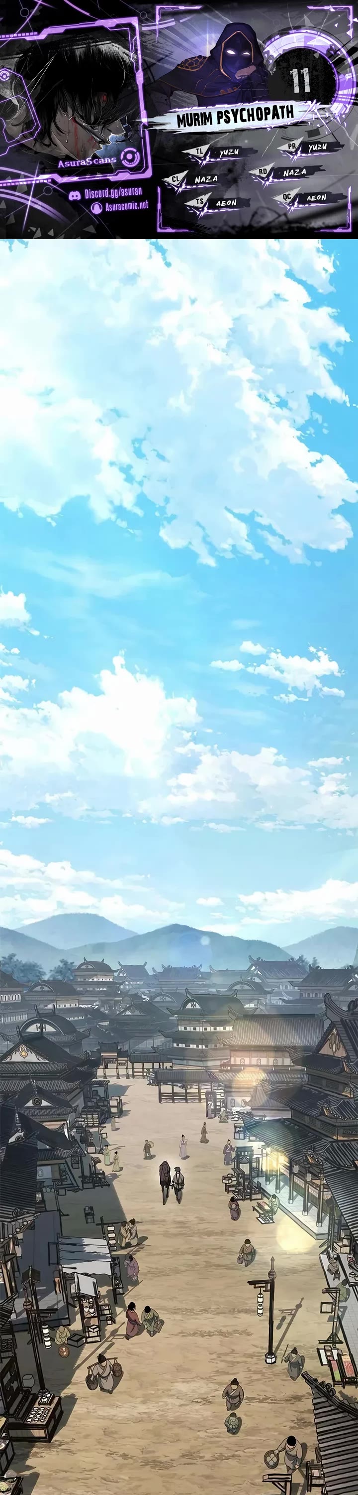 Murim Psychopath chapter 11 page 1