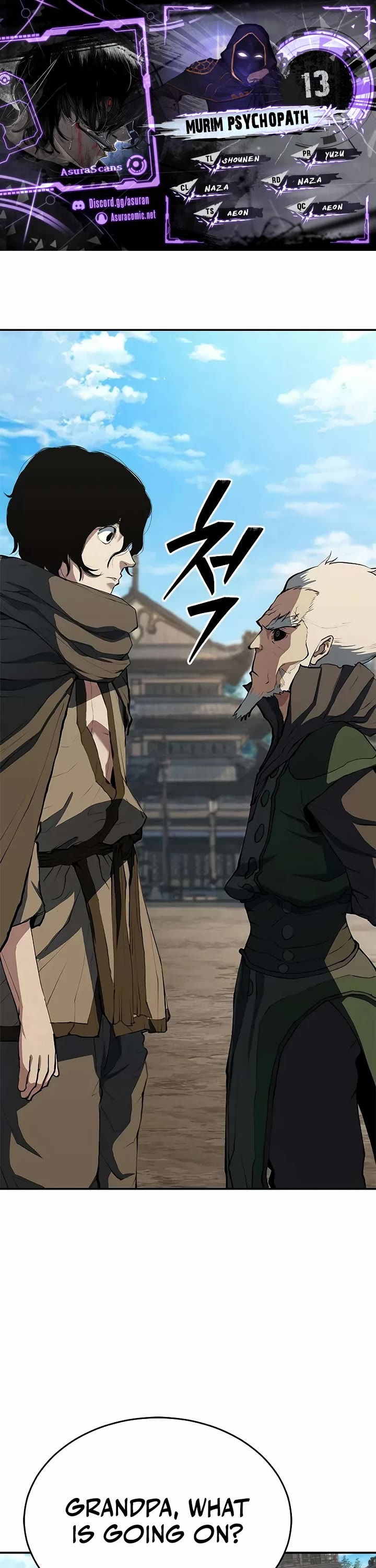 Murim Psychopath chapter 13 page 1