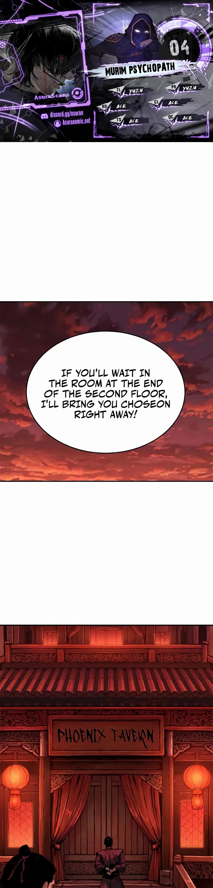 Murim Psychopath chapter 4 page 1