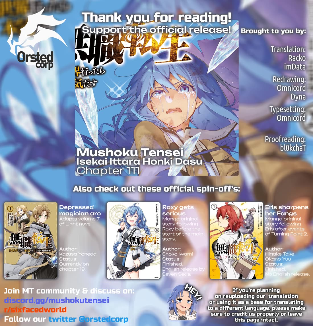 Mushoku Tensei ~Isekai Ittara Honki Dasu~ chapter 111 page 31