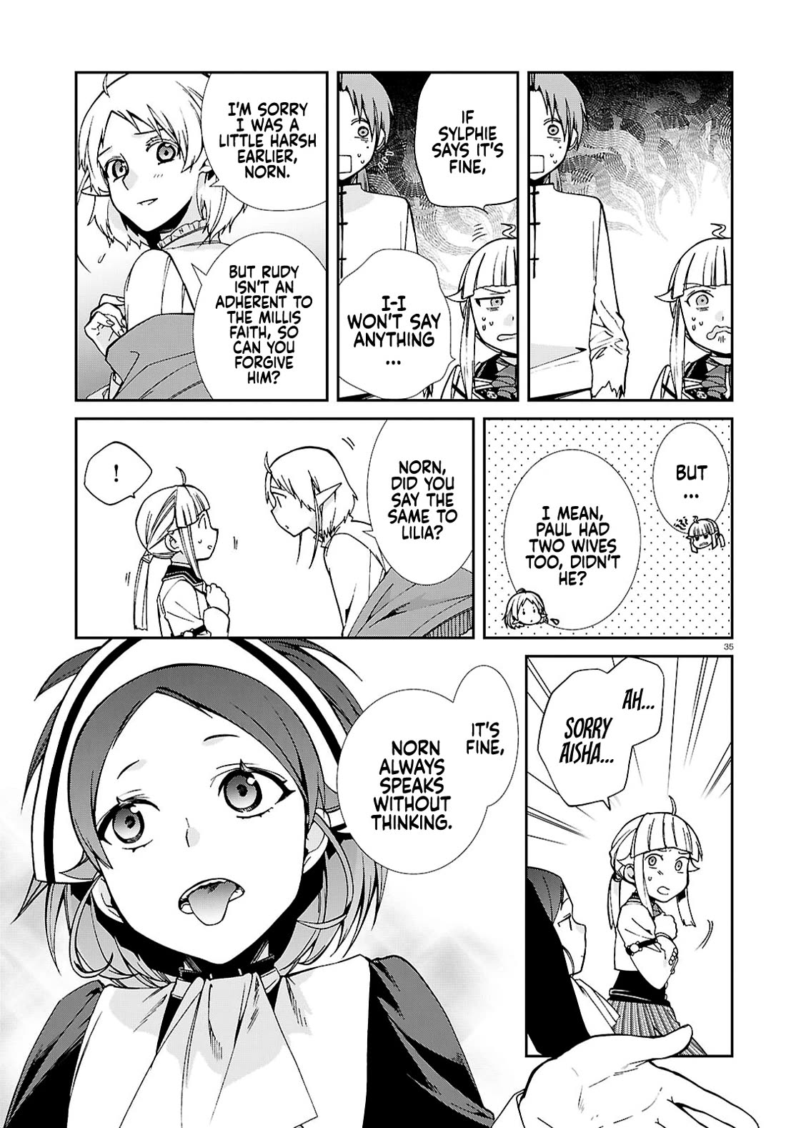 Mushoku Tensei ~Isekai Ittara Honki Dasu~ chapter 116 page 32